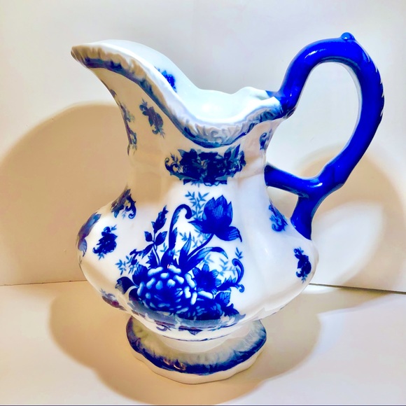 Chinoisire Blue & White Pitcher